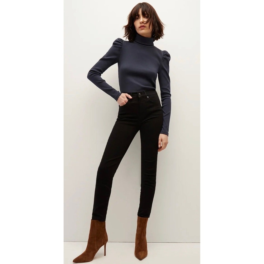Veronica Beard black skinny denim jeans